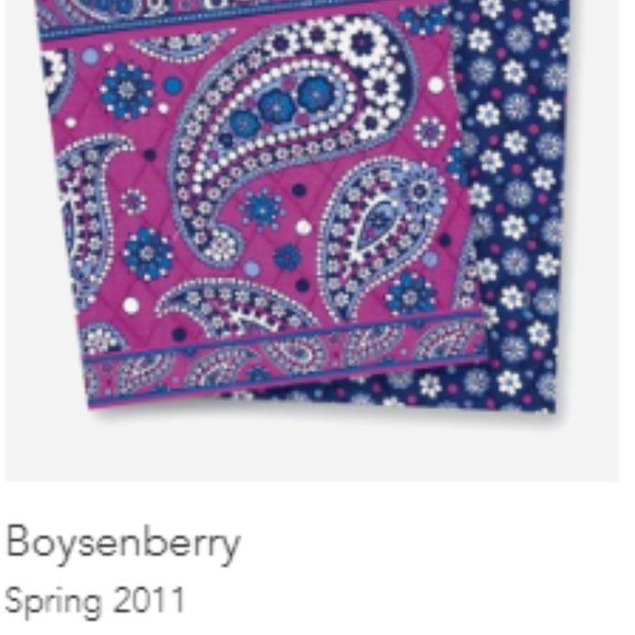 Vera Bradley Phone and Coin Purse Boysenberry Retired Pattern (2011) - Picture 6 of 6
